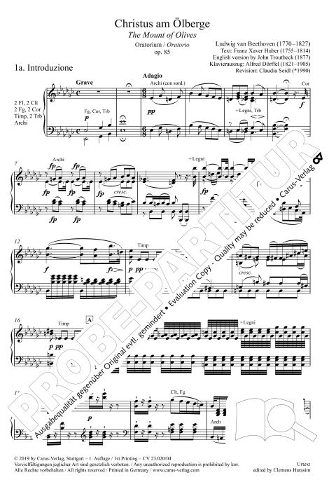 Christus am Ölberge op. 85