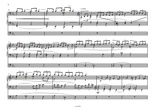 Sonata tertia pro organo