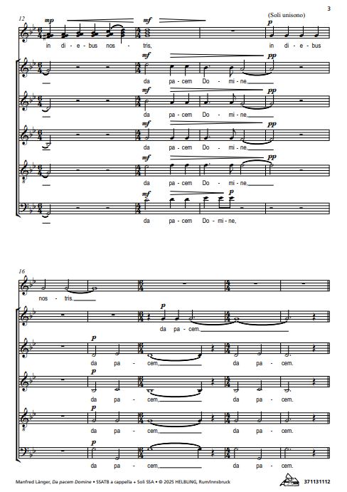 Da pacem Domine
