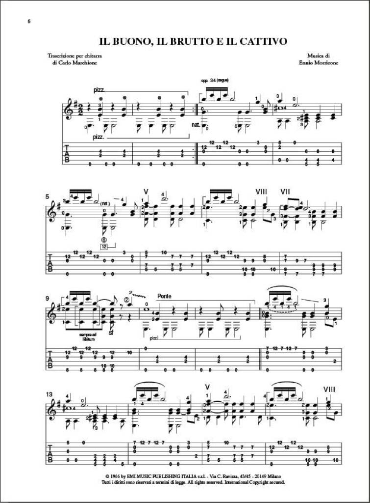 Ennio Morricone for Guitar