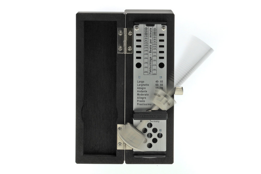 Taktell Metronom Super Mini - Schwarz / Holz