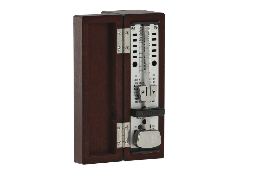 Taktell Metronom Super Mini - Mahagony / Holz