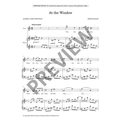 Two American Poems and other Songs