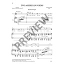 Two American Poems and other Songs