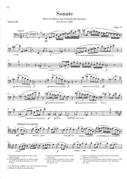 Sonate D-Dur op. 47