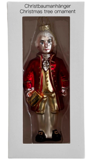 Christbaumanhänger Mozart