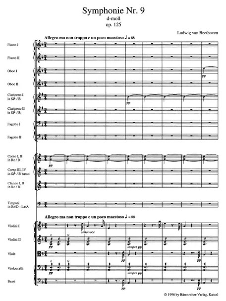 Die 9 Symphonien (komplett 1- 9)