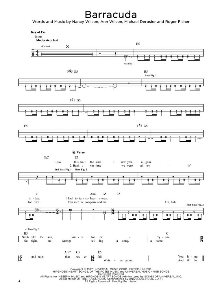 First 50 Classic Rocksongs You Should Play on Bass