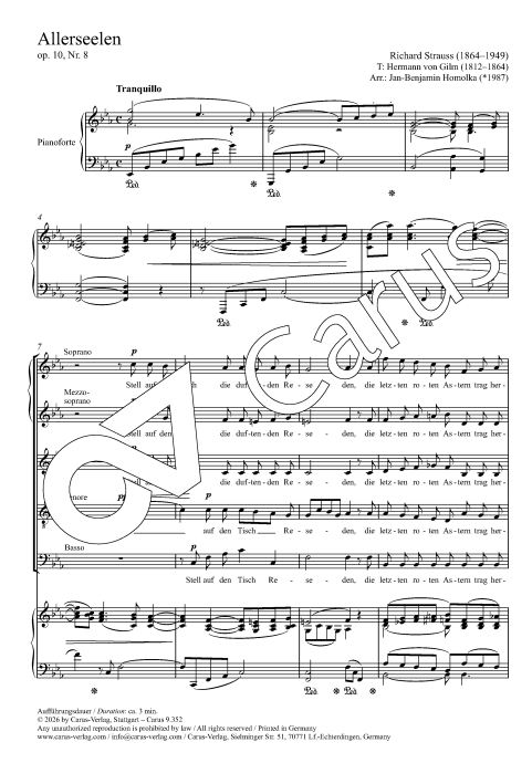 Allerseelen op.10/8