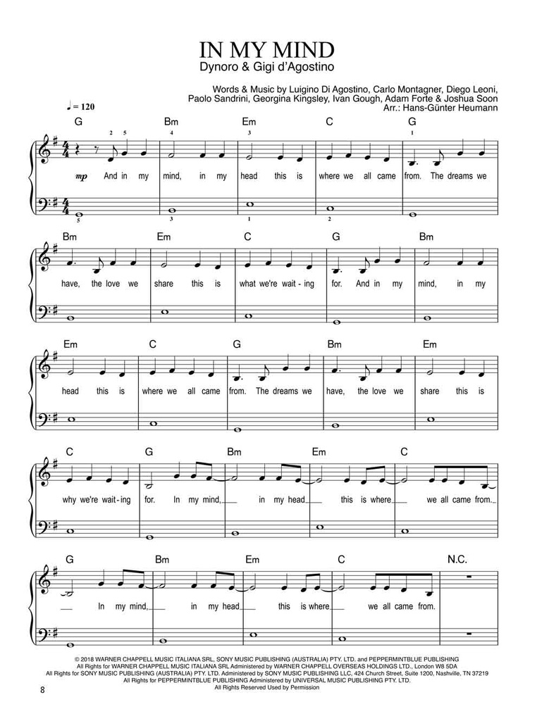 Start up Piano - Pop