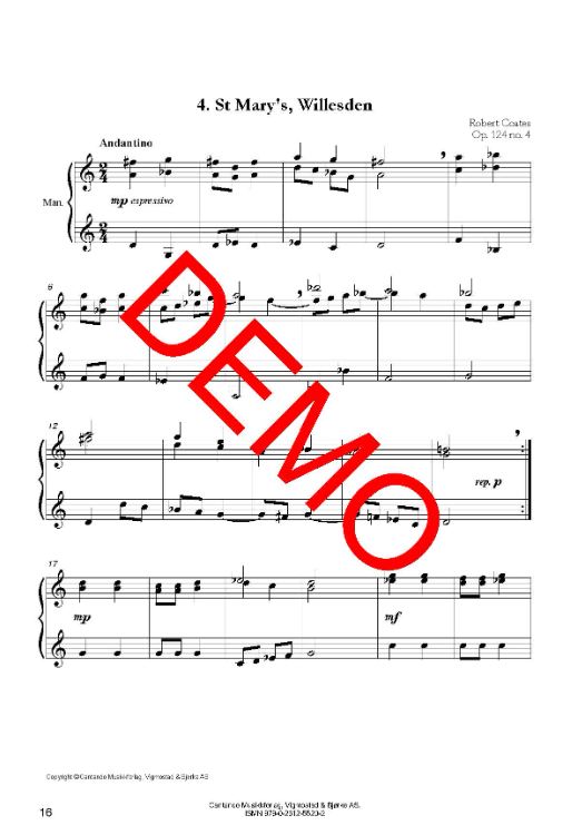 London Preludes 3 op. 124
