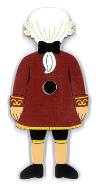 Magnet Mozart Shaped