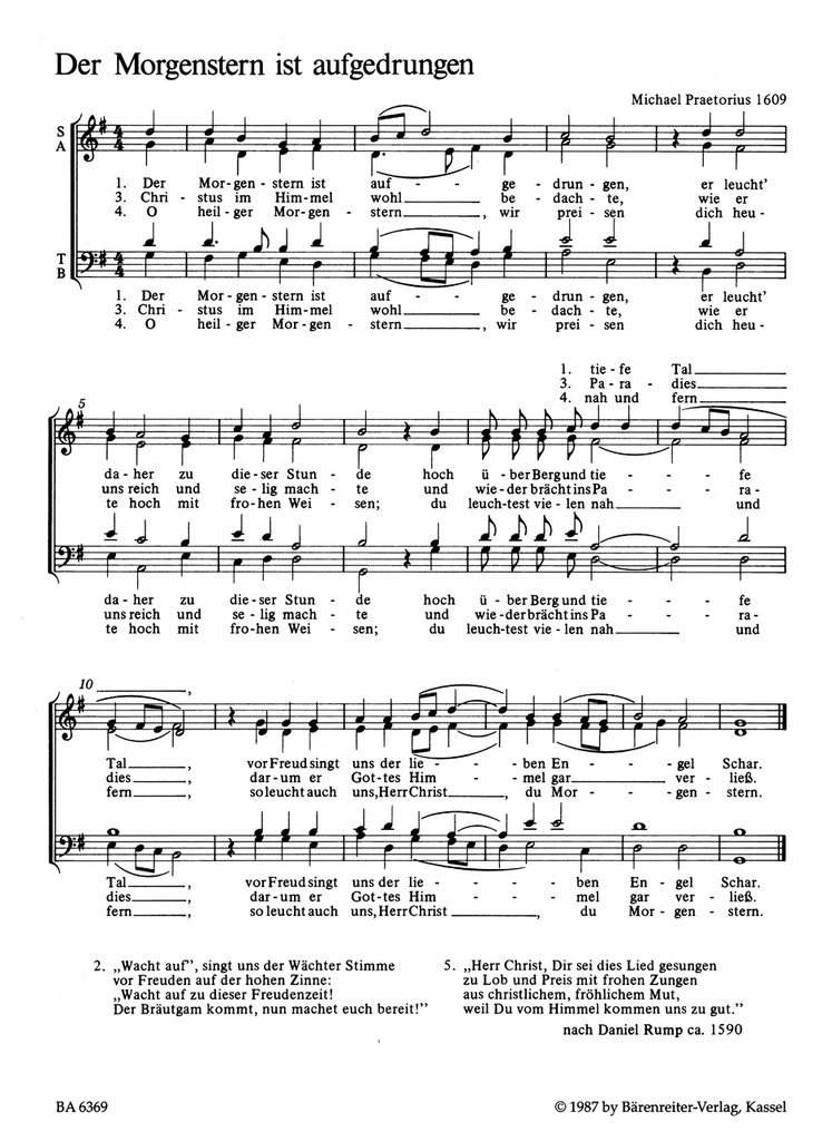 Weihnachtliche Chormusik