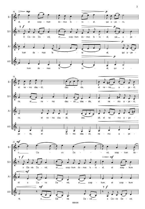 O Clavis David