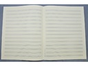 Notenpapier Großquart - 14 linig