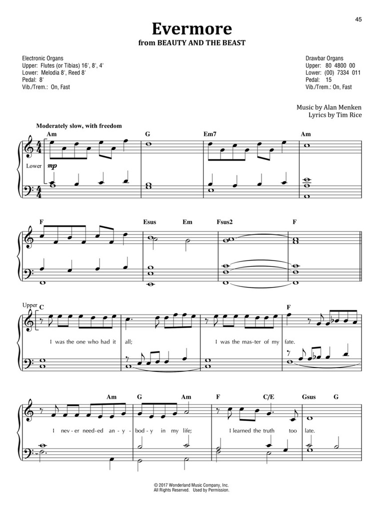 First 50 Songs you should play on the Organ