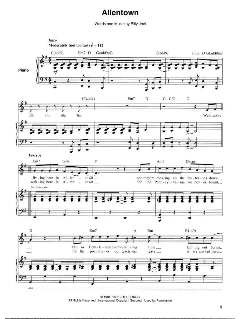 The Billy Joel Keyboard Book