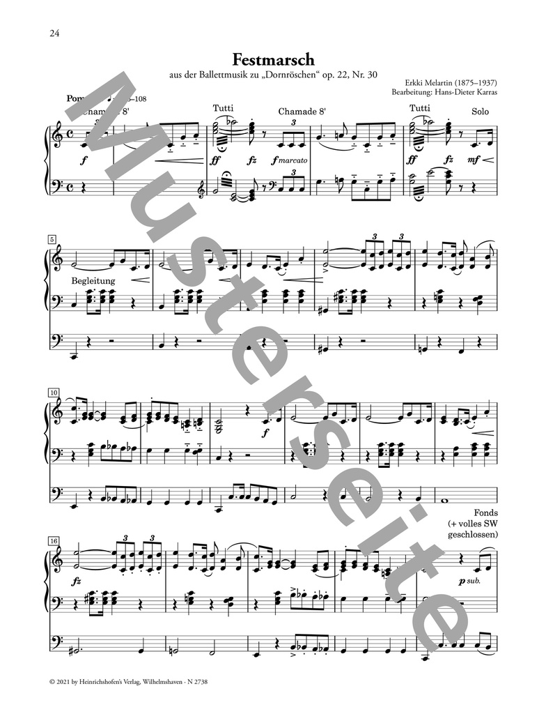 Festliches für Orgel
