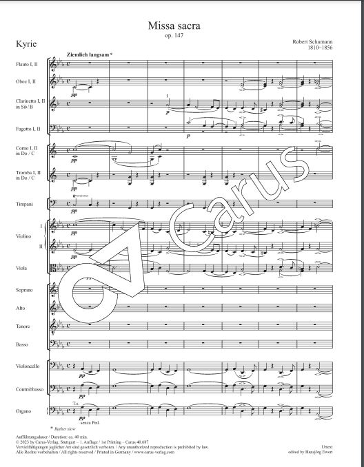 Missa sacra c-moll, op. 147