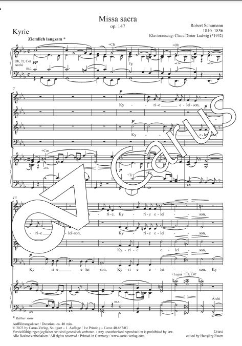 Missa sacra c-moll, op. 147