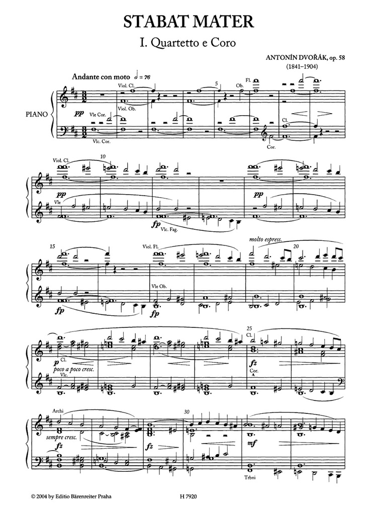 Stabat mater, op. 58