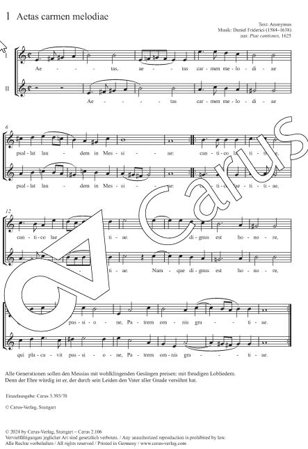 Freiburger Chorheft 1