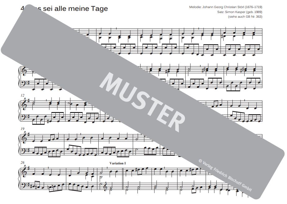 Leichte Orgelstücke für den gottesdienstlichen Gebrauch Band 2