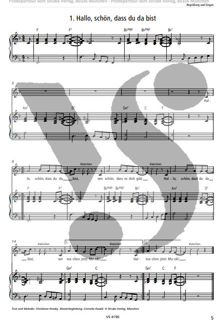 Mach mit - stimm ein!