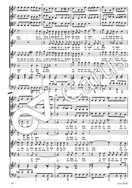Magnificat, RV 610
