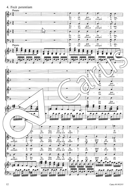 Magnificat, RV 610