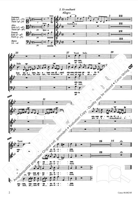 Magnificat, RV 610