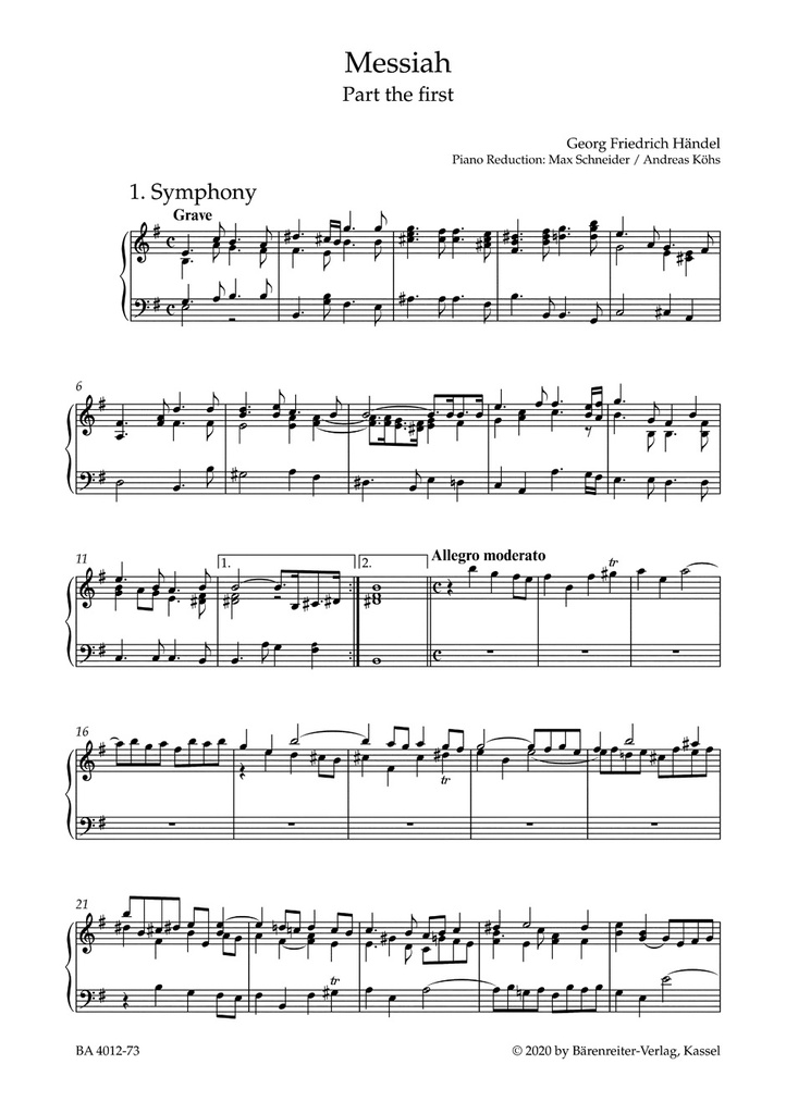 Messiah, HWV 56