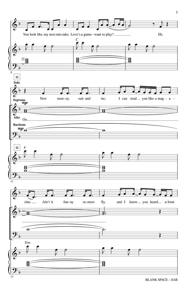 Blank space