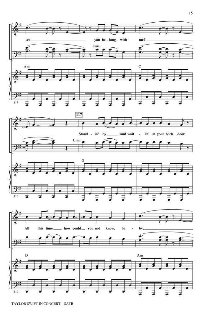 Taylor Swift in Concert - Medley