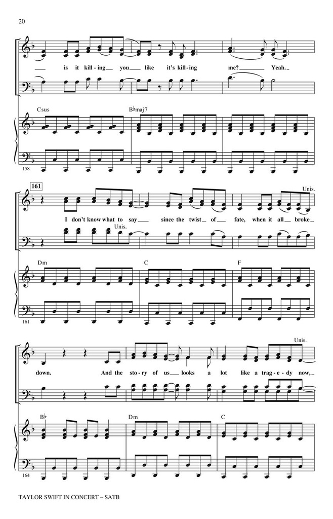 Taylor Swift in Concert - Medley
