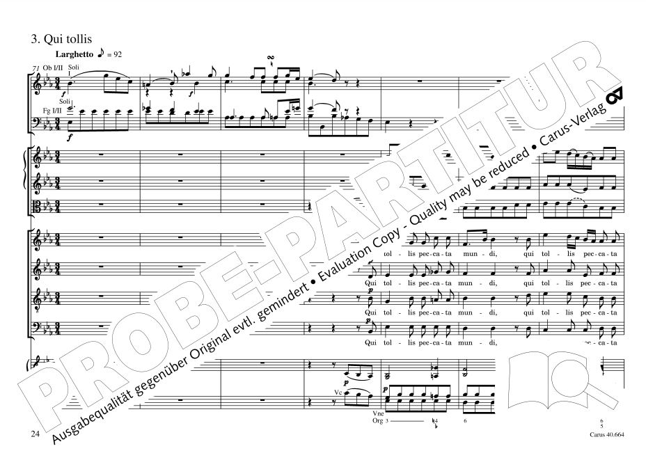Messe in B, op. 77