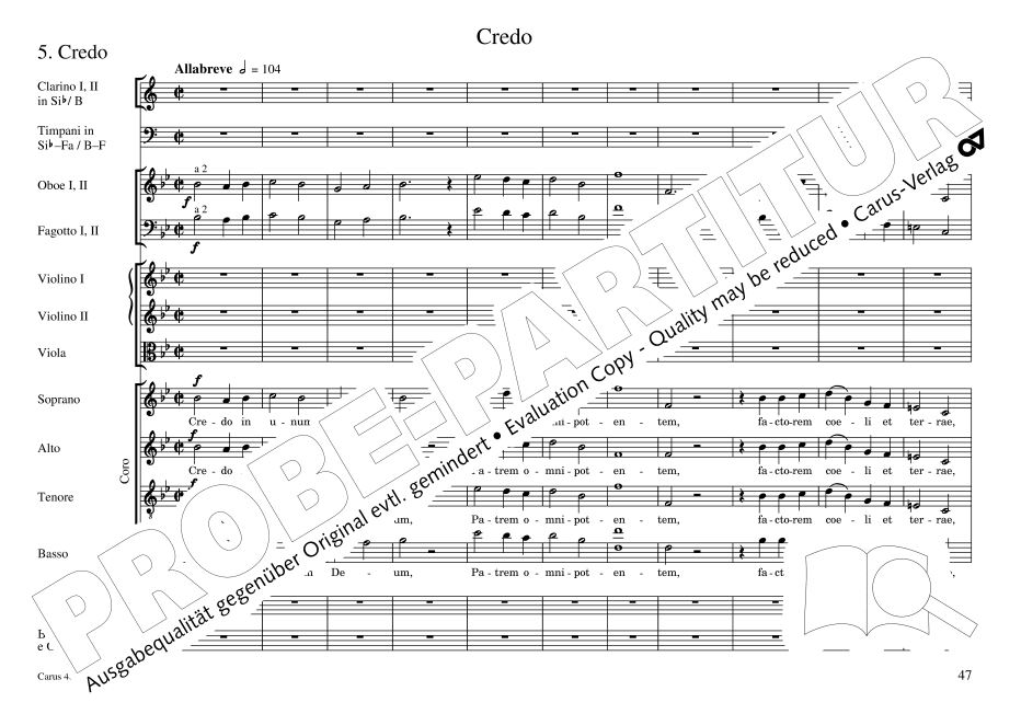 Messe in B, op. 77
