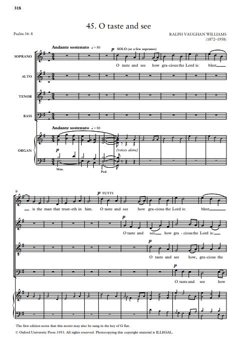 English Church Music, Vol. 1 : Anthems and Motets