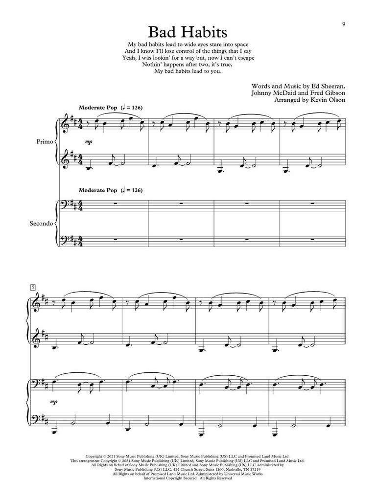 Pop Hits for Two