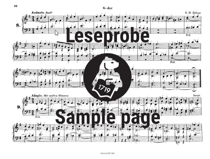 Caecilia - 100 Kompositionen für Orgel