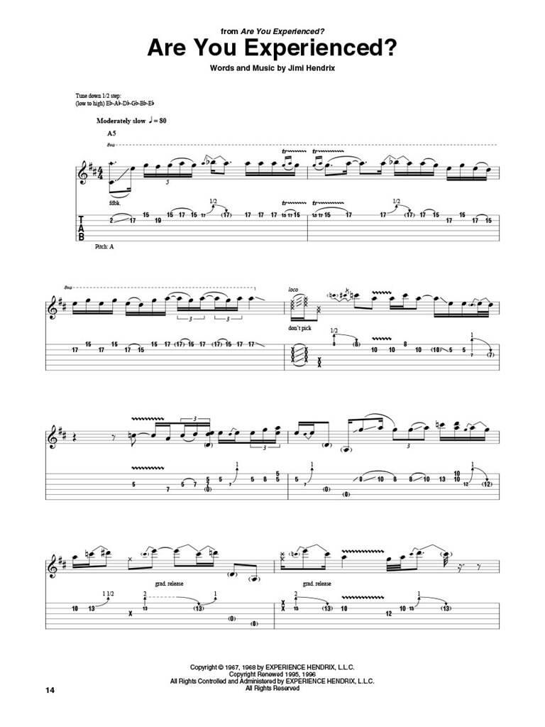 Jimi Hendrix Omnibook