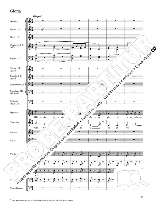 Messa a 4 voci con orchestra (1880), SC 6 - Edizione delle opere musicali III/2