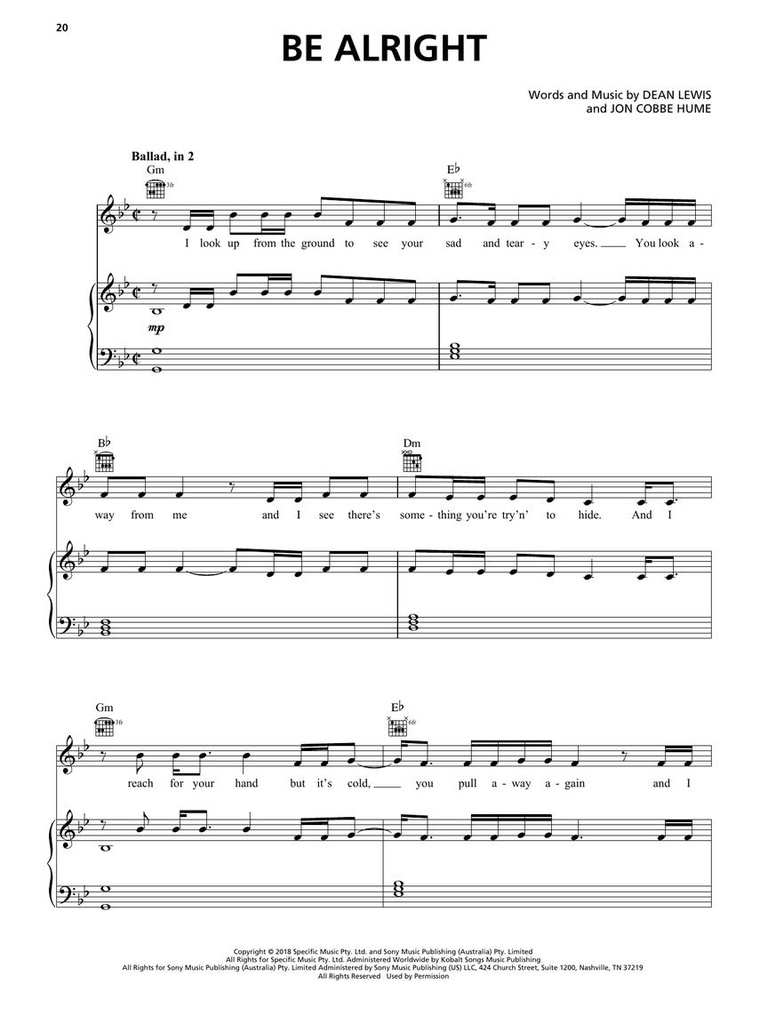 Soft Pop Sheet Music Collection