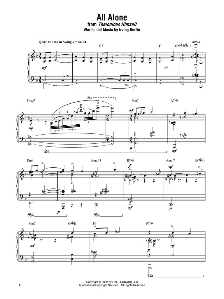 Thelonious Monk Omnibook
