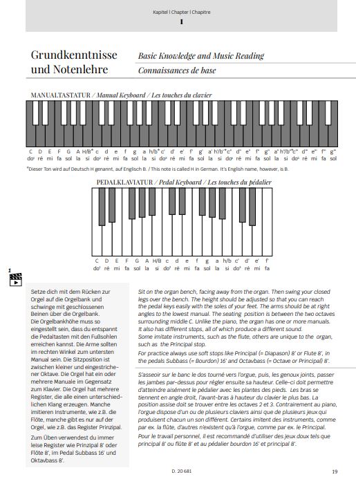 Orgelschule mit Hand und Fuß Band 1