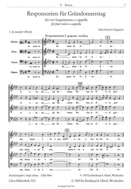 Chorbibliothek für Gemischten Chor: Geistliches Repertoire Band 2