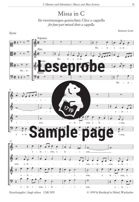 Chorbibliothek für Gemischten Chor: Geistliches Repertoire Band 5