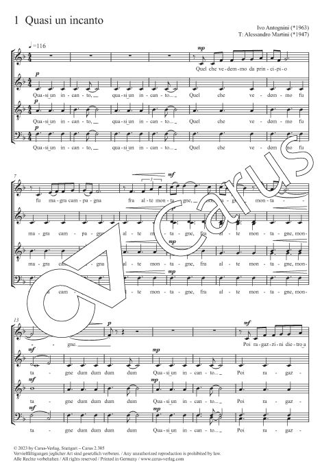 Swiss Choral Music
