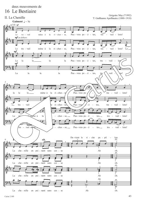 Swiss Choral Music