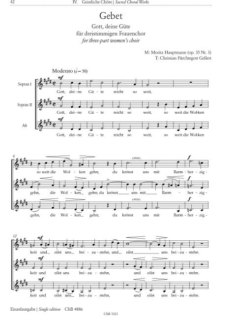 Chorbibliothek für Frauen- und Kinderchor
